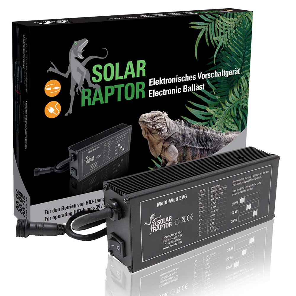 SOLAR RAPTOR® Multi-Watt EVG (35 W, 50 W, 70 W)