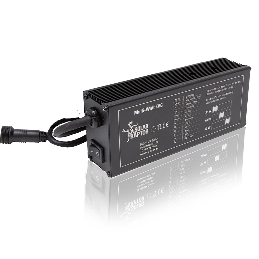 SOLAR RAPTOR® Multi-Watt EVG (35 W, 50 W, 70 W)