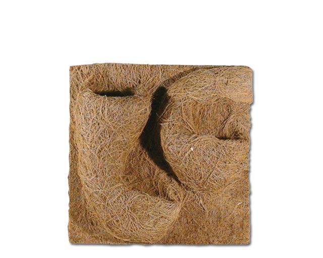 KOKOSMATTE m.TASCHEN 30x30cm