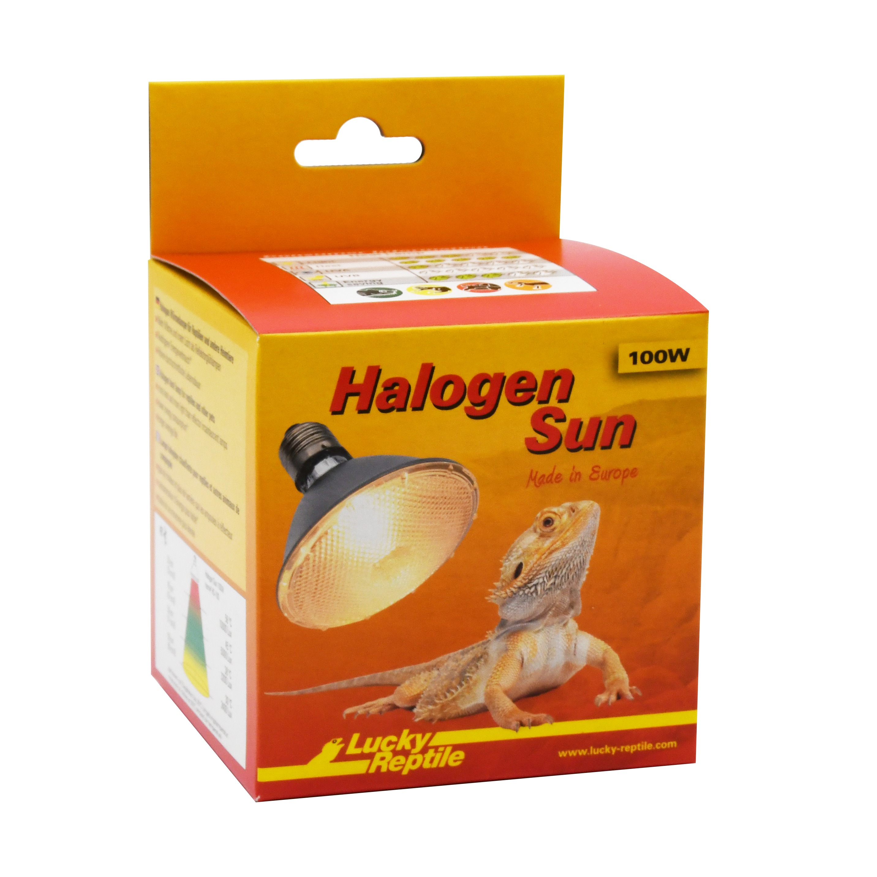 Halogen Sun 100 W 
Halogenstrahler für E27 Fassungen