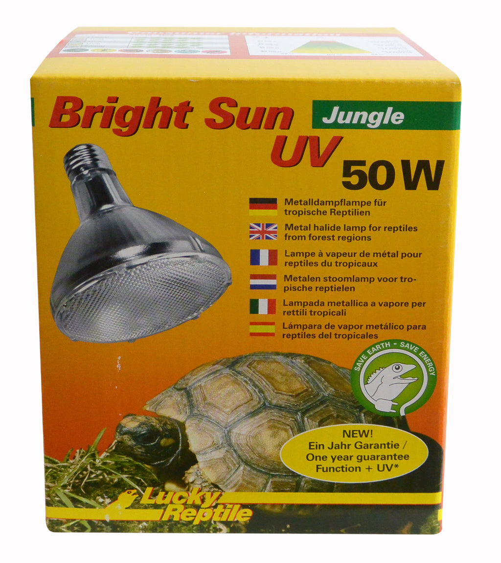 Bright Sun UV Jungle 50 W 
Metalldampflampe für E27 Fassungen