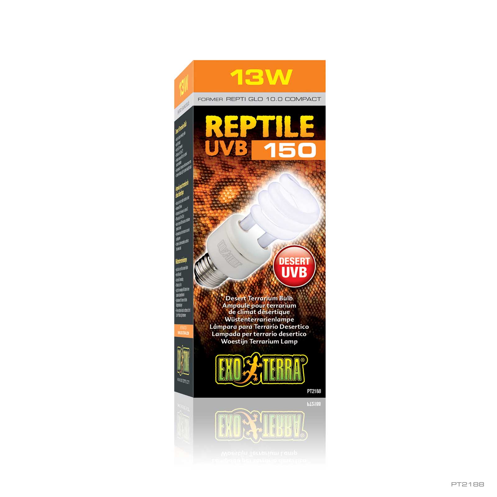 Reptile UVB150 13W
Wüstenterrarienlampe