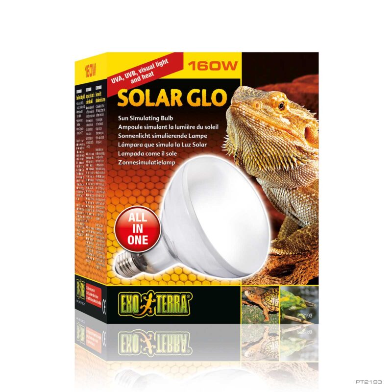 Solar Glo Wide Beam 160W
Sonnenlicht Simulierende Lampe