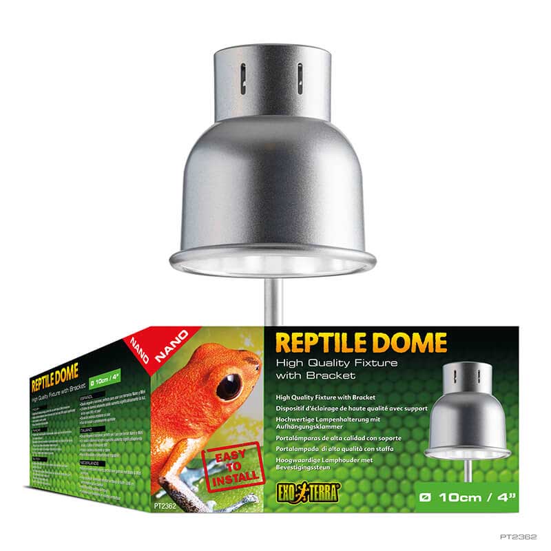 Reptile Dome Nano with Bracket
Hochwertige Lampenhalterung Mit Aufhängungsklammer