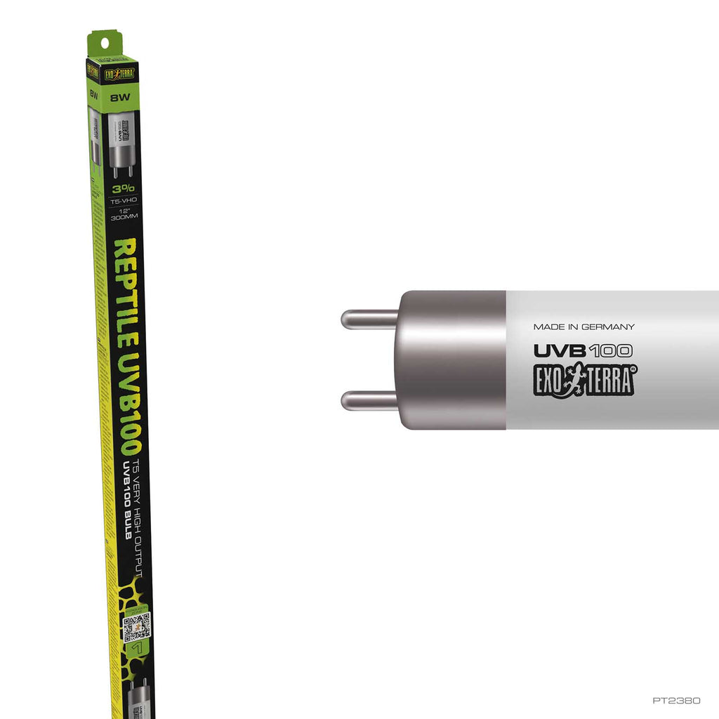 Reptile UVB Pro 100 39W
T5-Hochleistungs-UVB100-Lampe