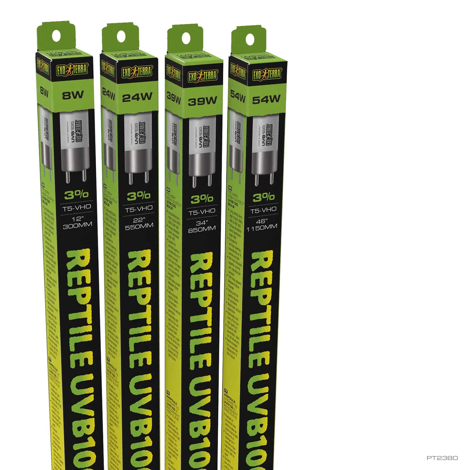 Reptile UVB Pro 100 54W
T5-Hochleistungs-UVB100-Lampe