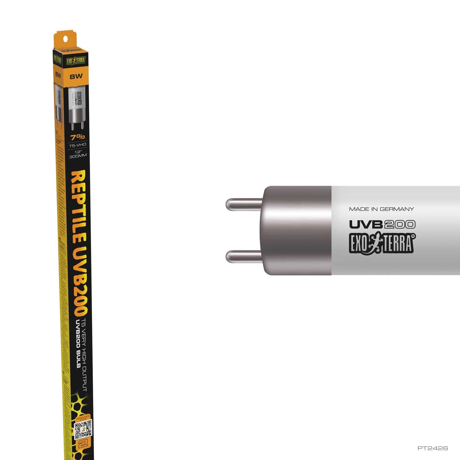 Reptile UVB Pro 200 54W
T5-Hochleistungs-UVB200-Lampe