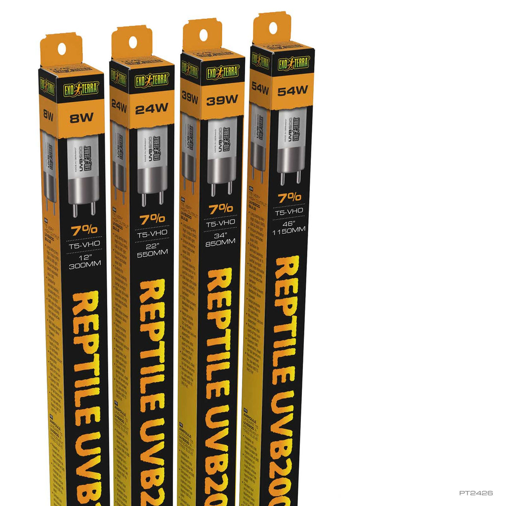 Reptile UVB Pro 200 24W
T5-Hochleistungs-UVB200-Lampe