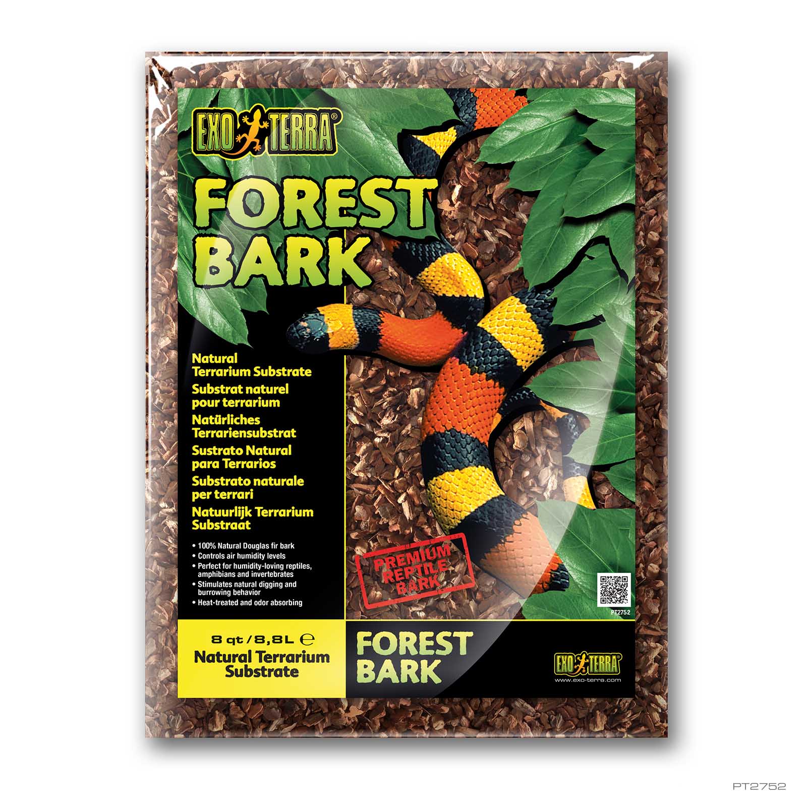Forest Bark – 8,8L
Natürliches Terrariensubstrat