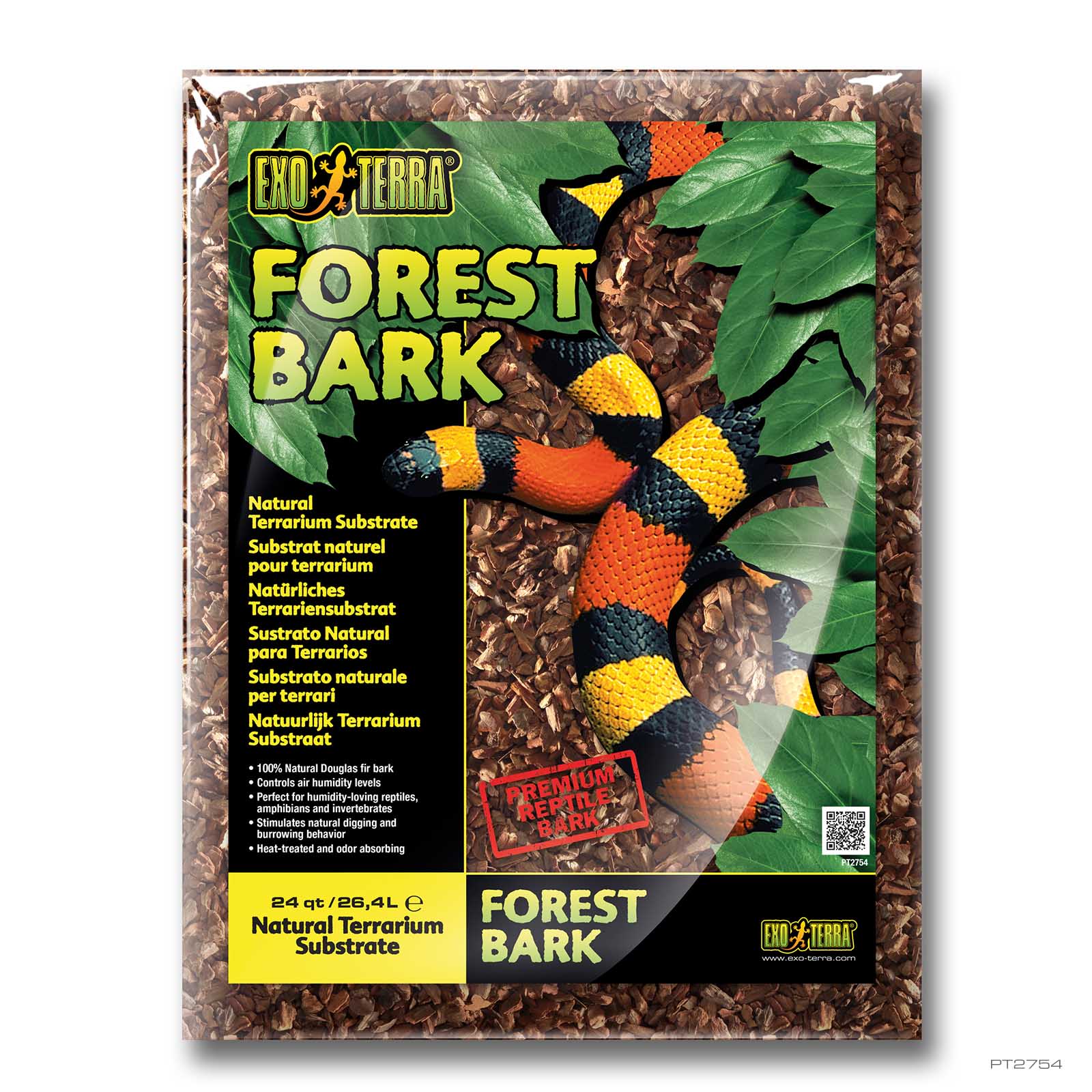 Forest Bark – 26,4L
Natürliches Terrariensubstrat