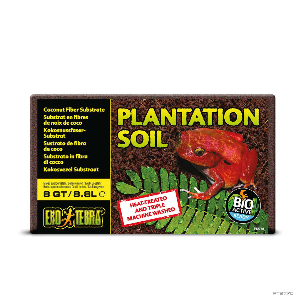 Plantation Soil Brick 8QT – 8,8L
Tropisches Terrariensubstrat Kokoshumus