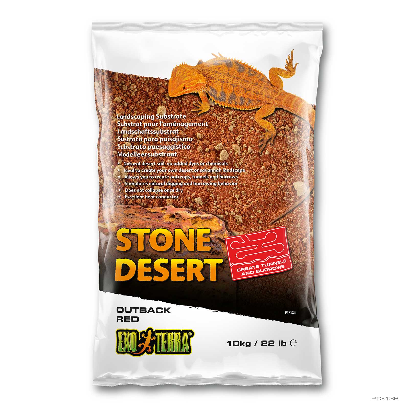 Stone Desert Outback Red 22 lb – 10 kg Lehmsand