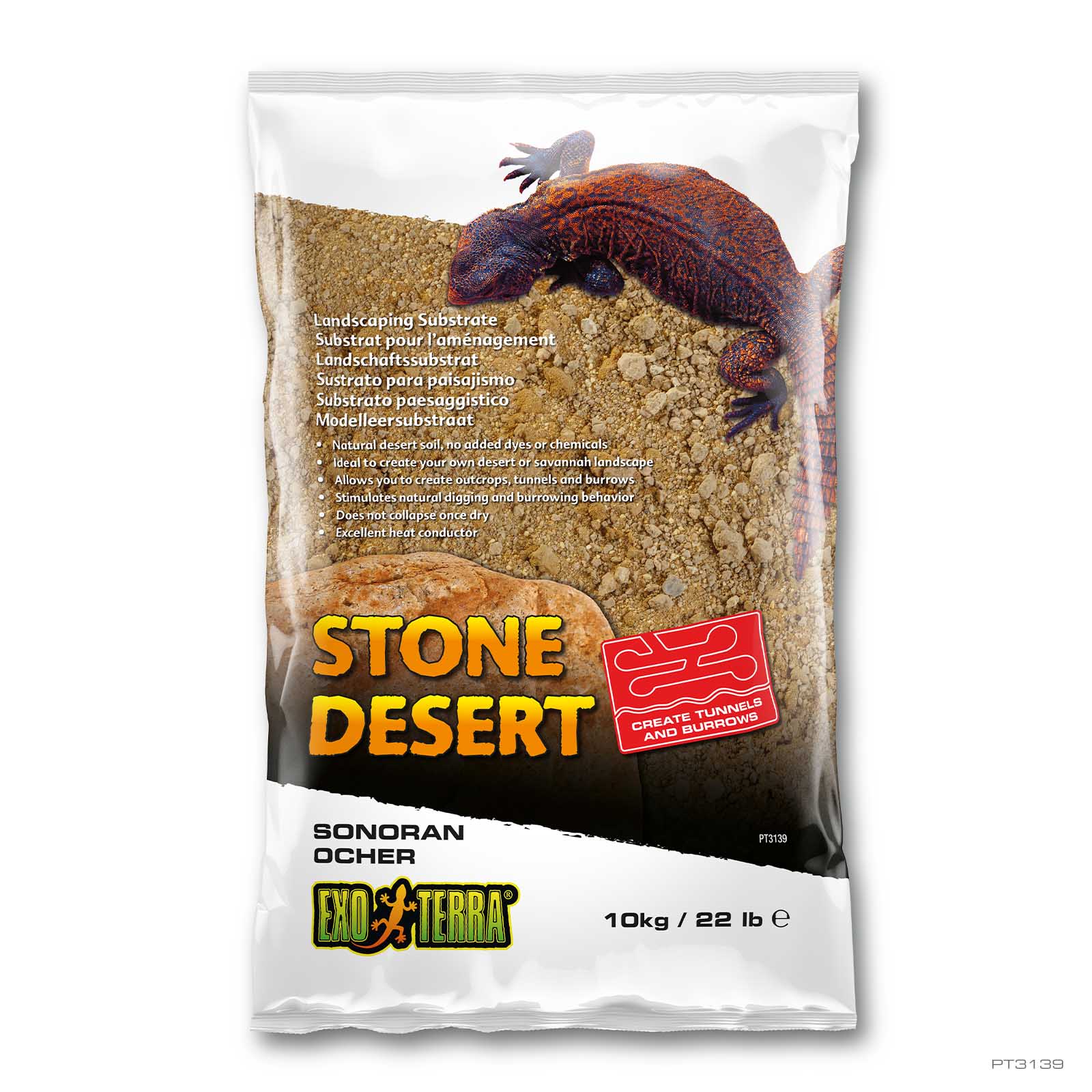Stone Desert Sonoran Ocher 22 lb – 10 kg Lehmsand