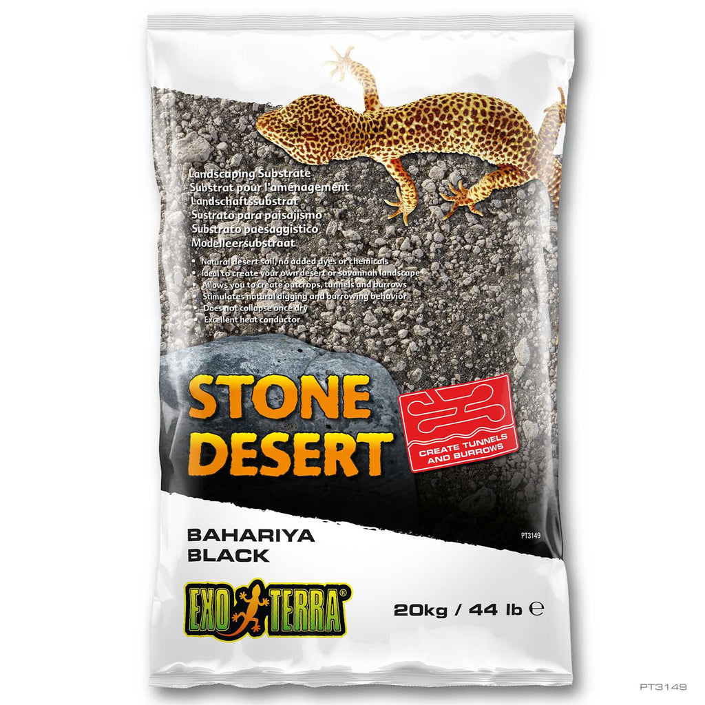 Stone Desert Bahariya Black 44 lb – 20 kg Lehmsand
