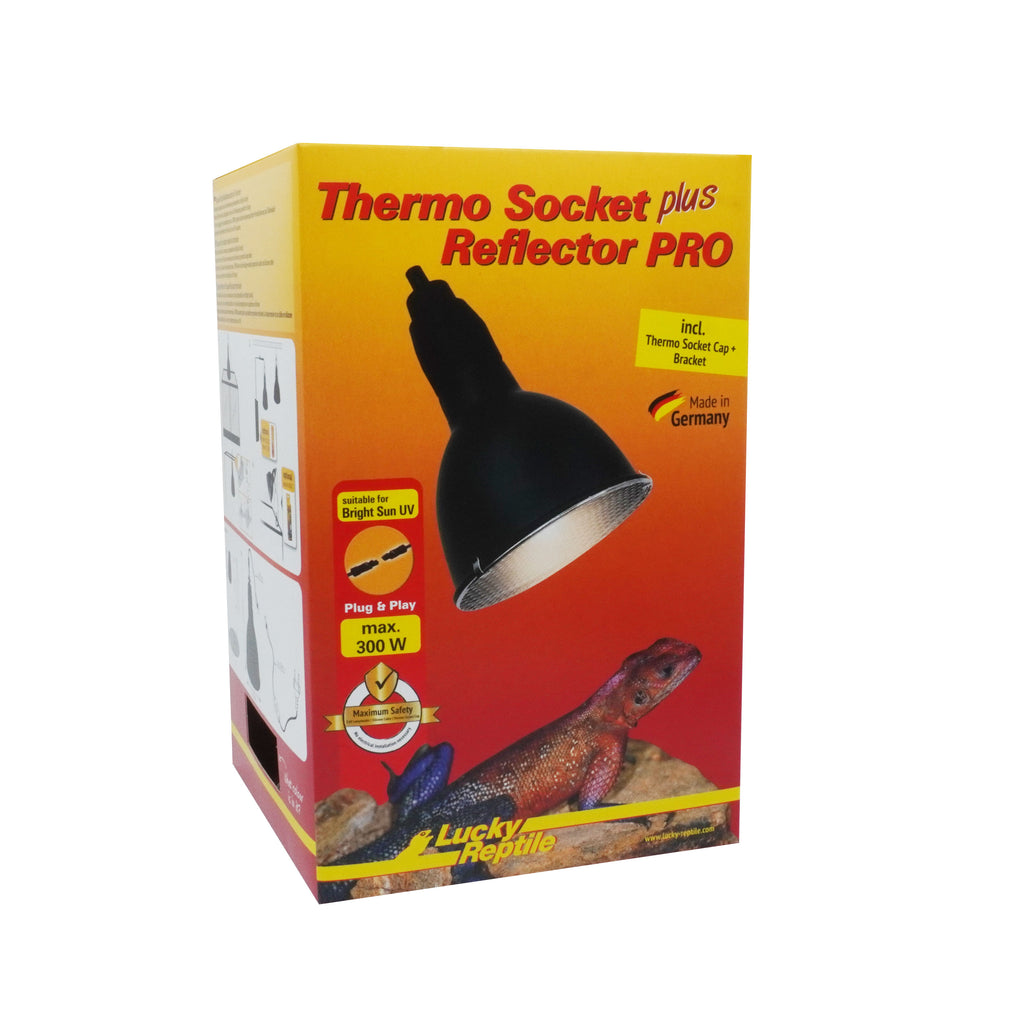 Thermo Socket + Reflector PRO klein ,,schwarz" 
,,Steckverbindung"
